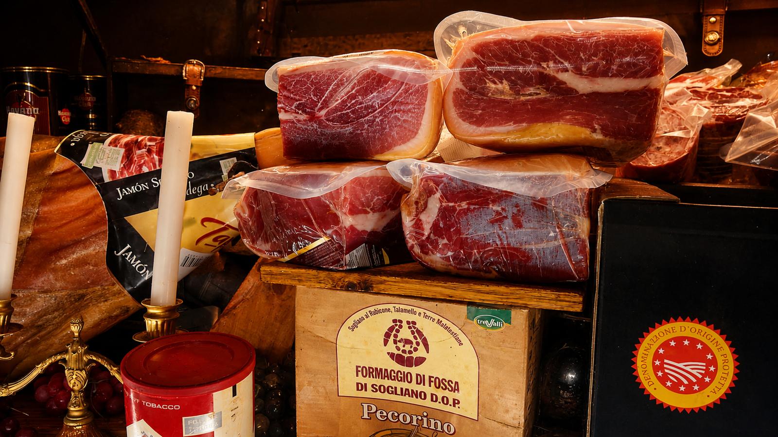 Salumi e formaggi selezionati
